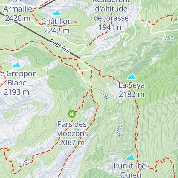 Map of Lui d'Aout