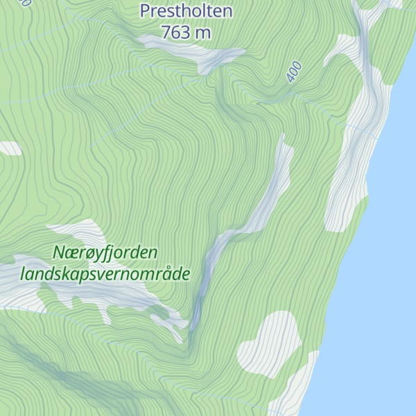 Map of Storeberget