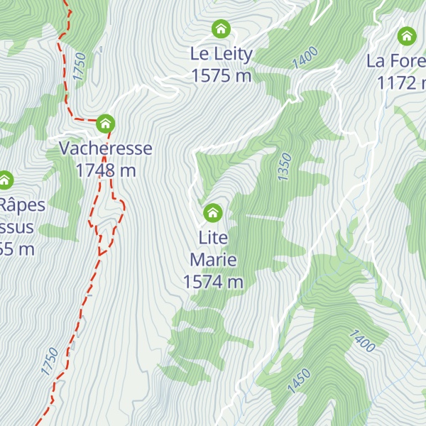 Map of Lite Marie
