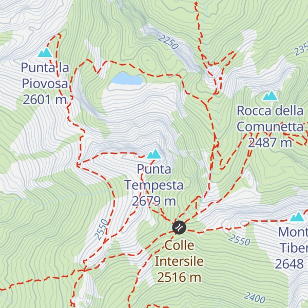 Map of Punta Tempesta