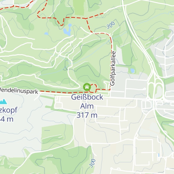 Map of Geißbock Alm