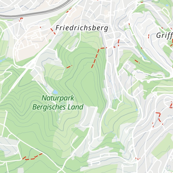 Map of Friedrichsberg