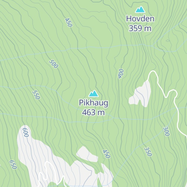 Map of Pikhaug
