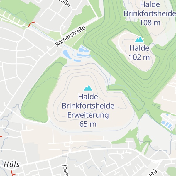 Map of Halde Brinkfortsheide Erweiterung