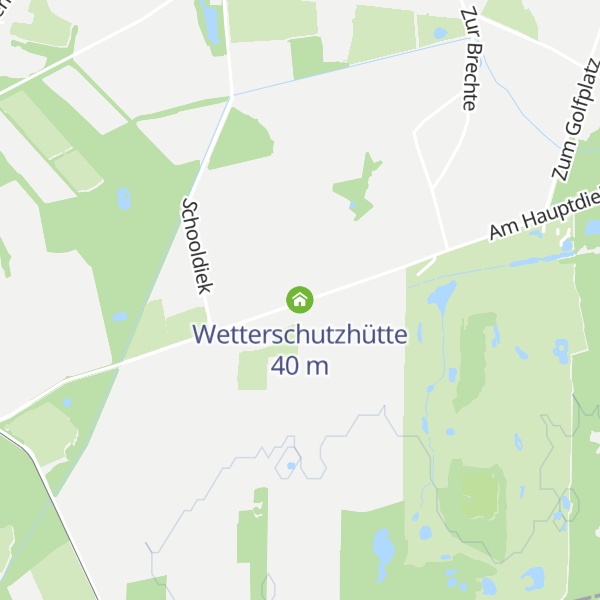 Map of Wetterschutzhütte