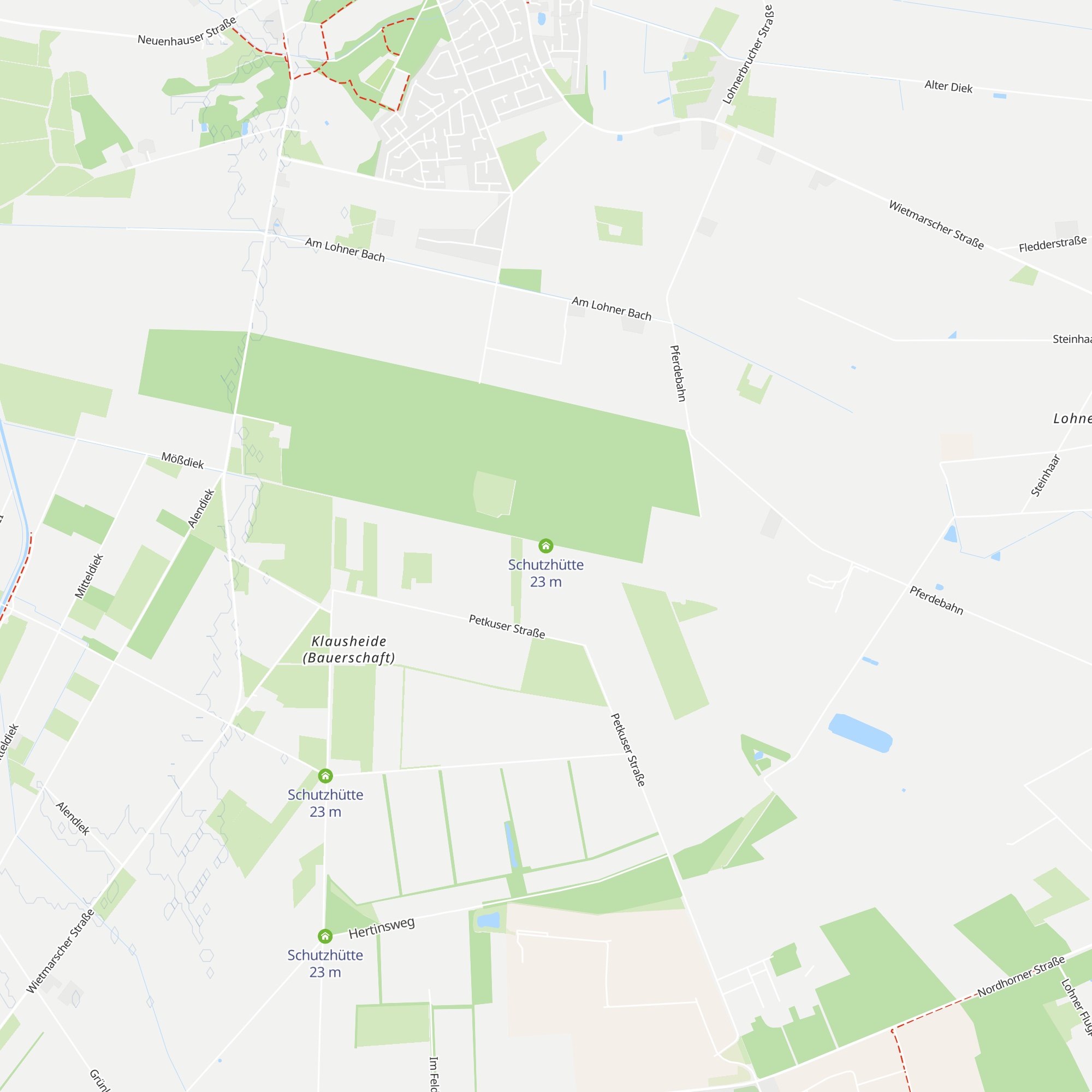 Schutzhütte map