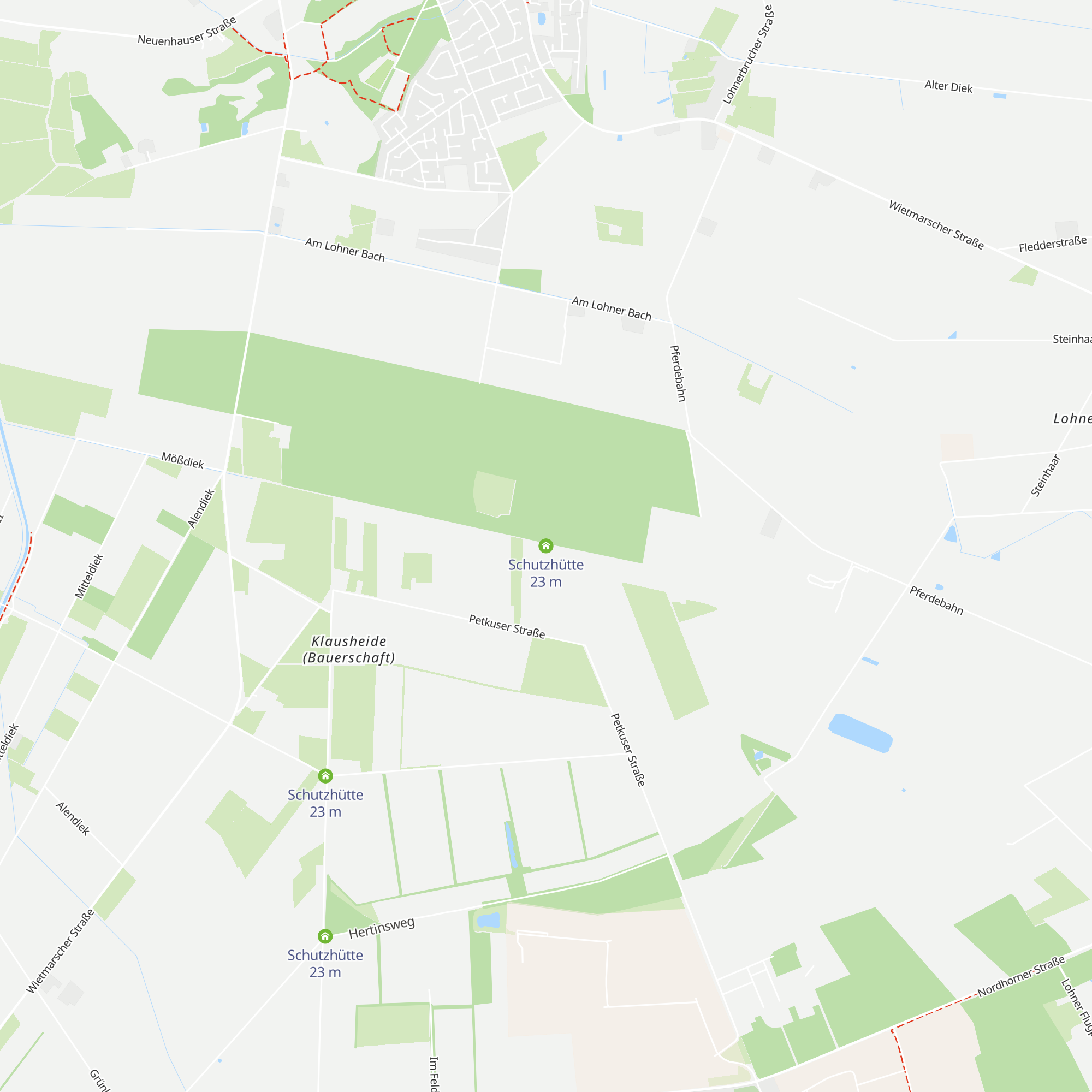 Schutzhütte map