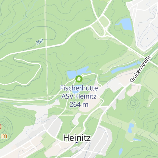 Map of Fischerhütte ASV Heinitz