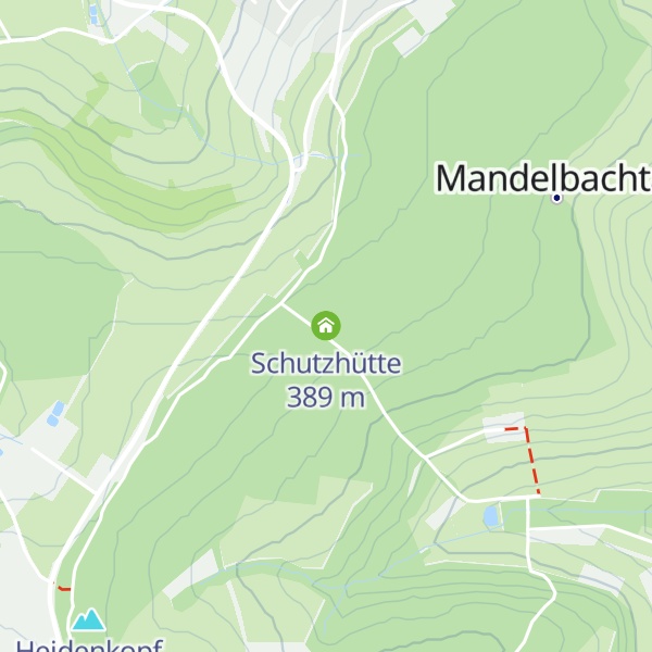 Map of Schutzhütte