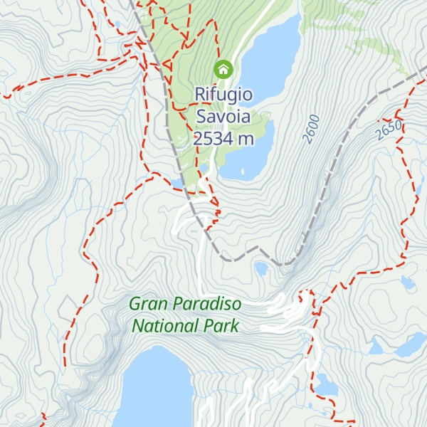 Map of Rifugio Città di Chivasso