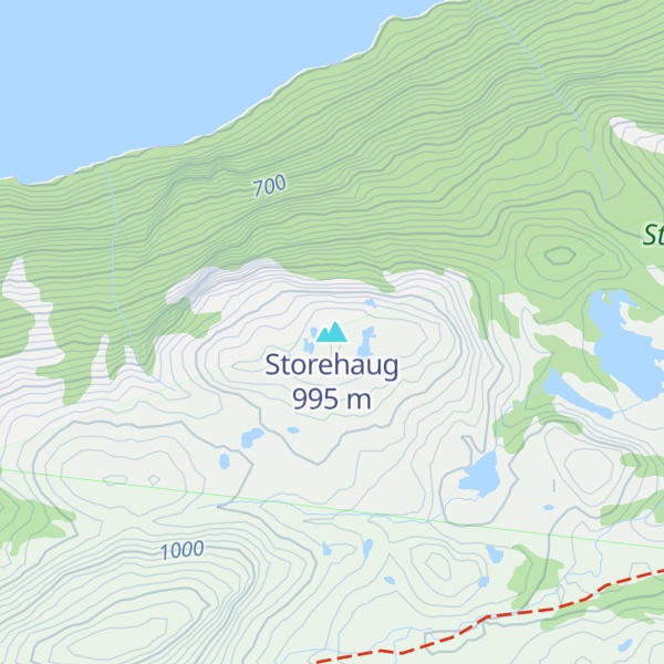 Map of Storehaug