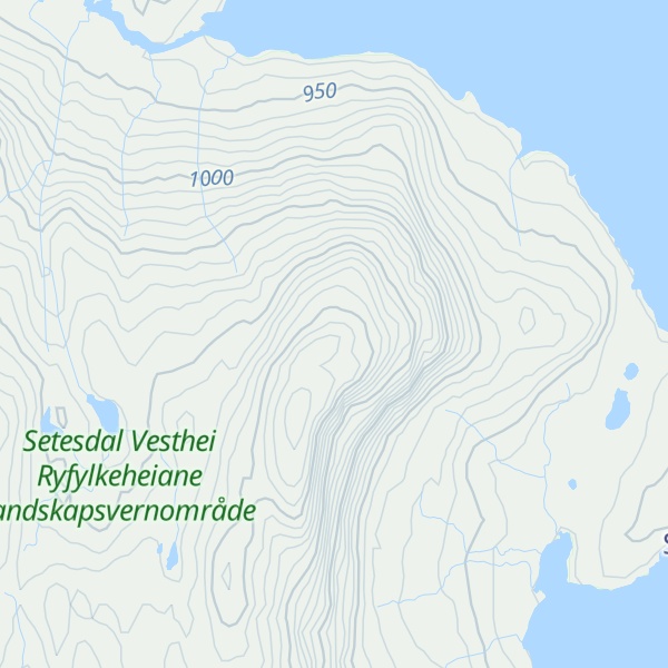 Map of Stushedlerfjellet