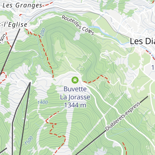 Map of Le Rachy