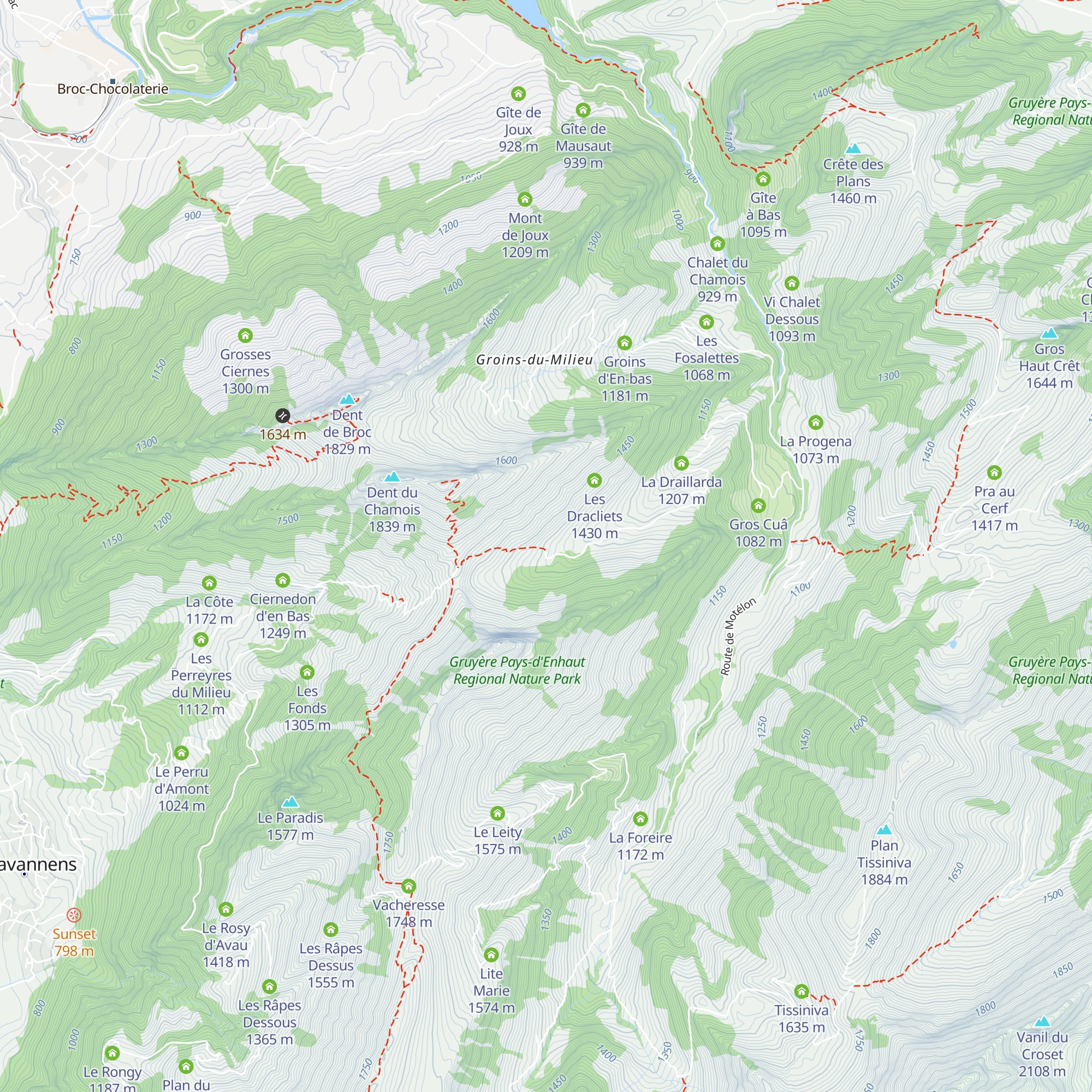 Le Coula map