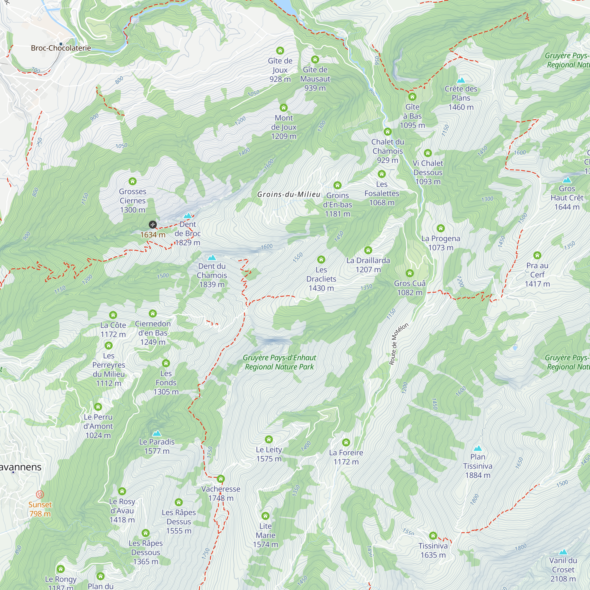 Le Coula map