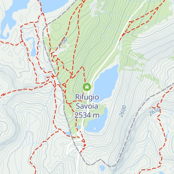 Map of Rifugio Savoia
