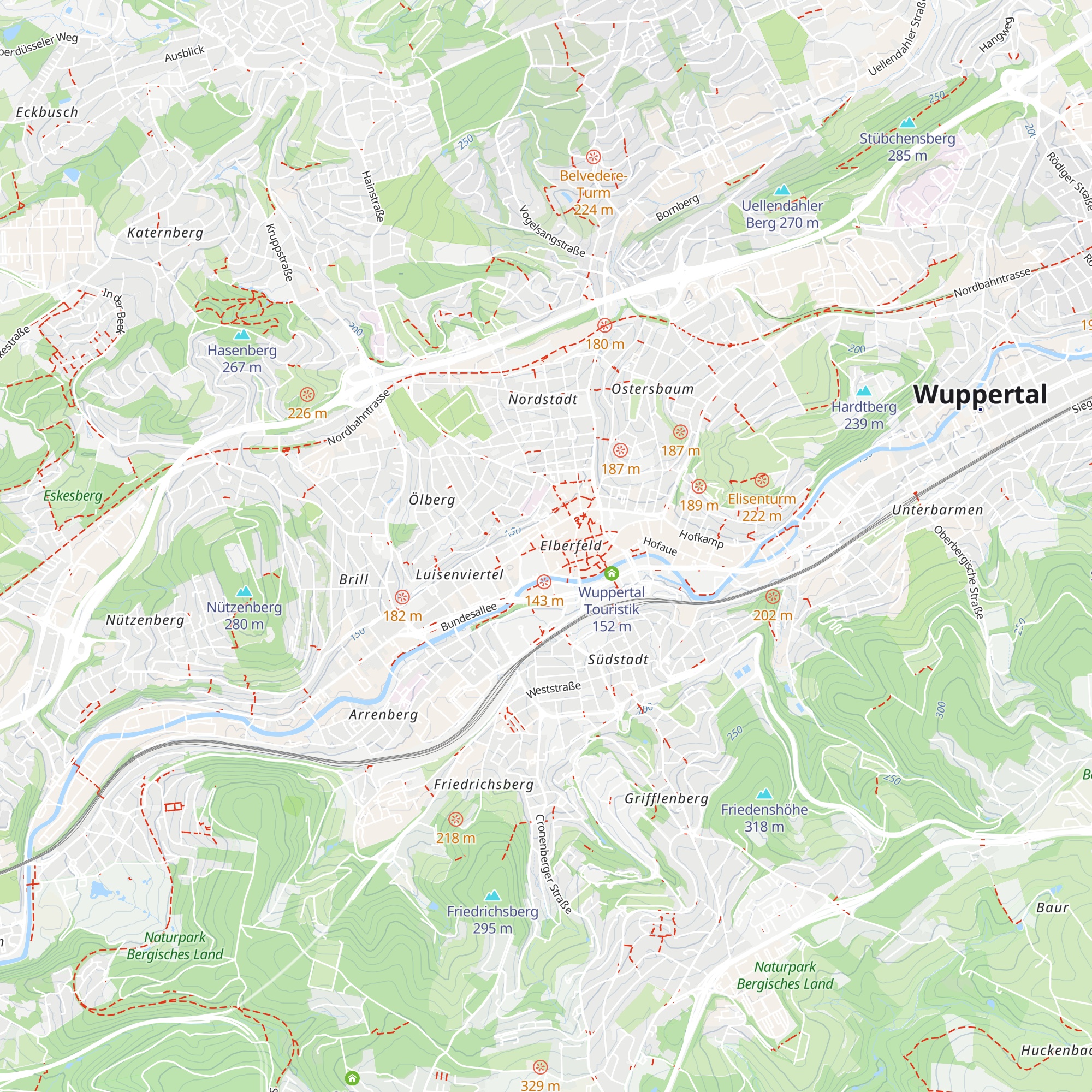 GOLDALM map