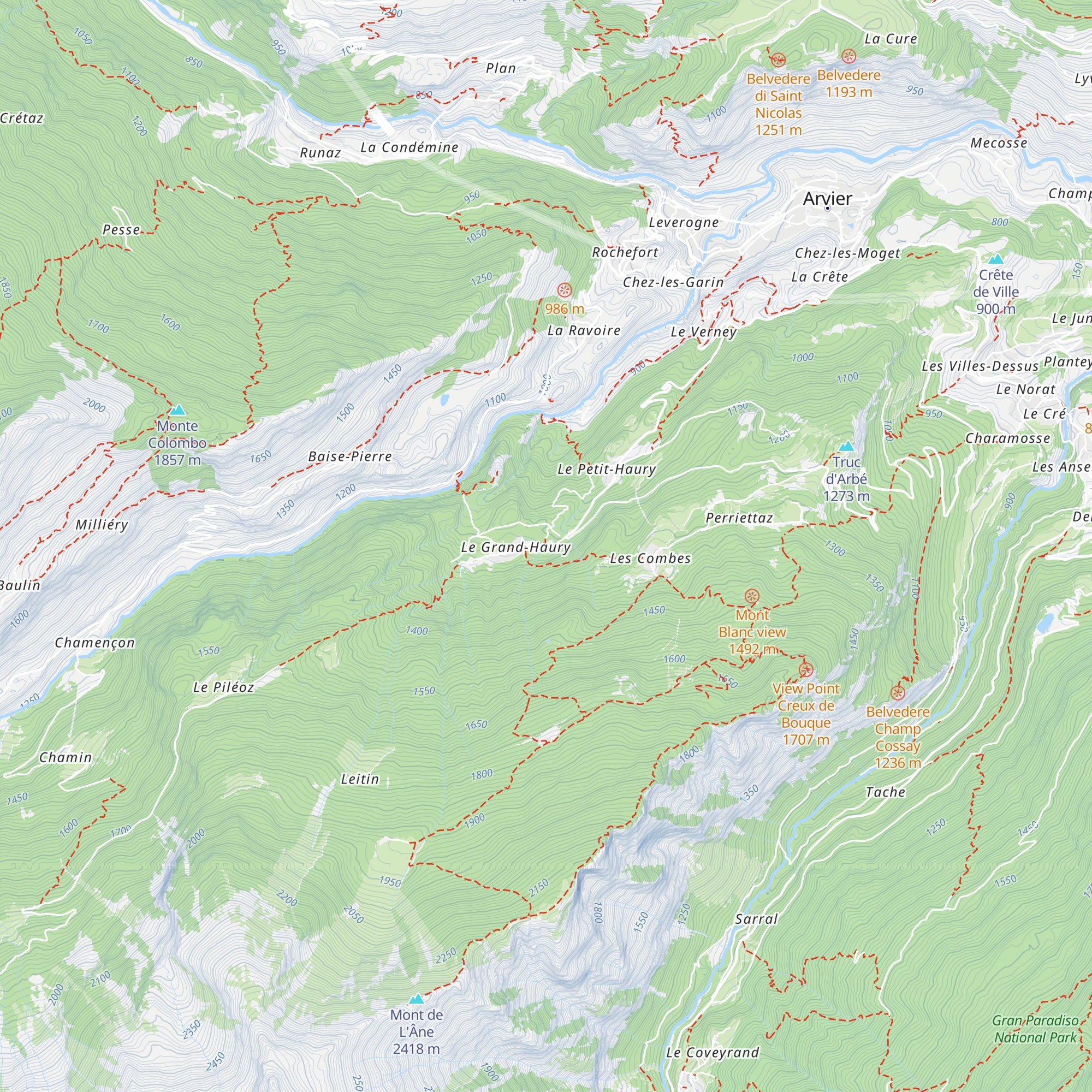 Vigili del Fuoco Volontari map