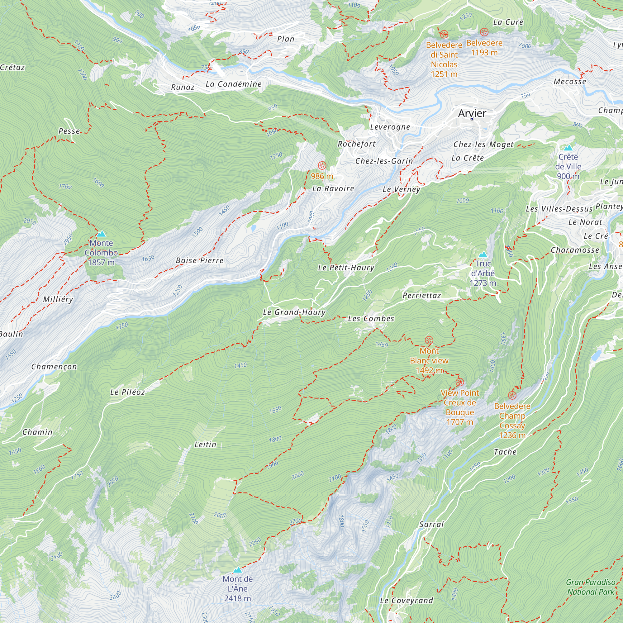 Vigili del Fuoco Volontari map