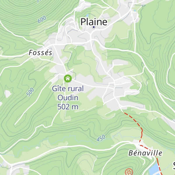 Map of Gîte Moser