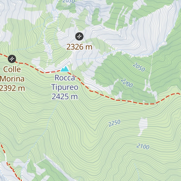 Map of Monte di Vinadio