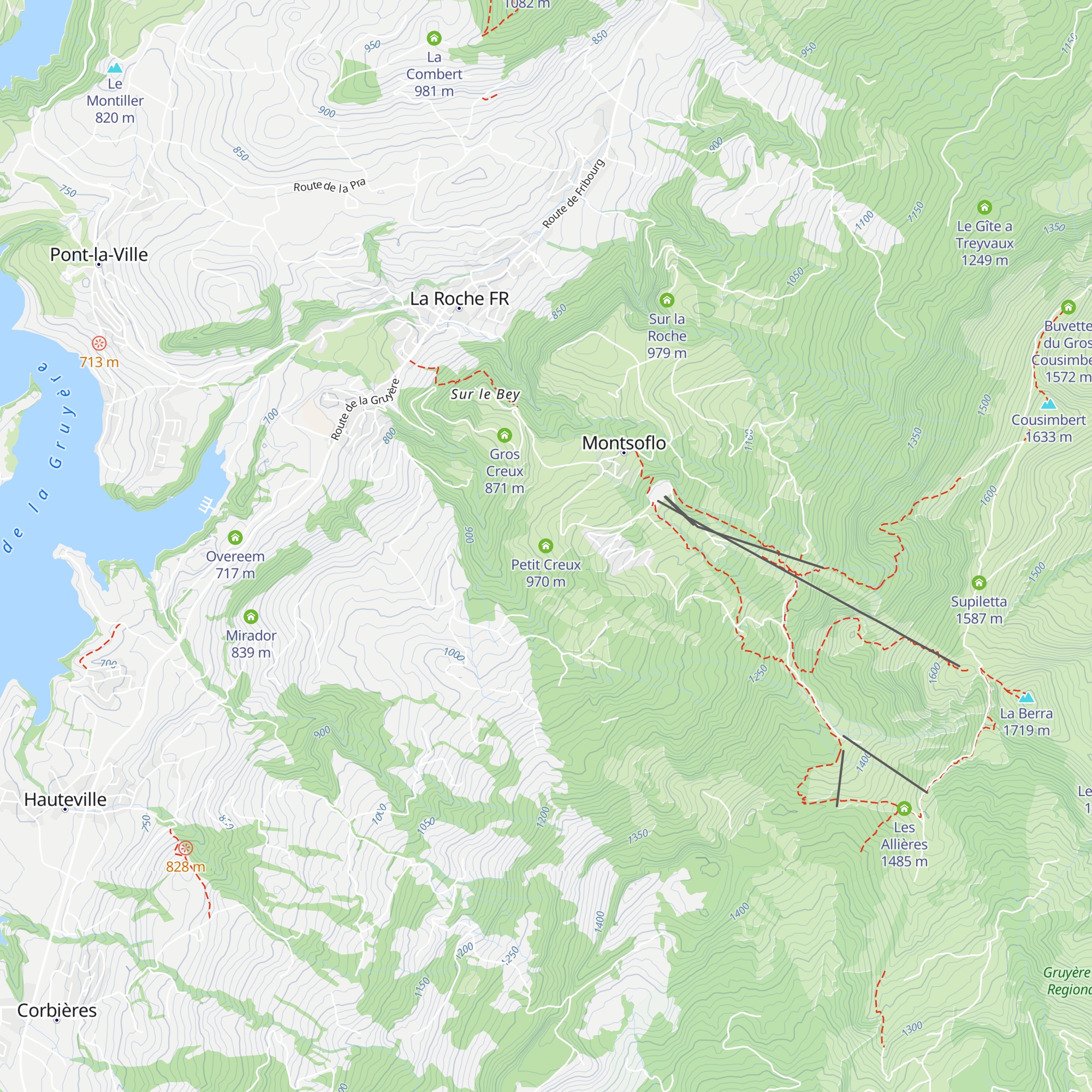 Petit Creux map