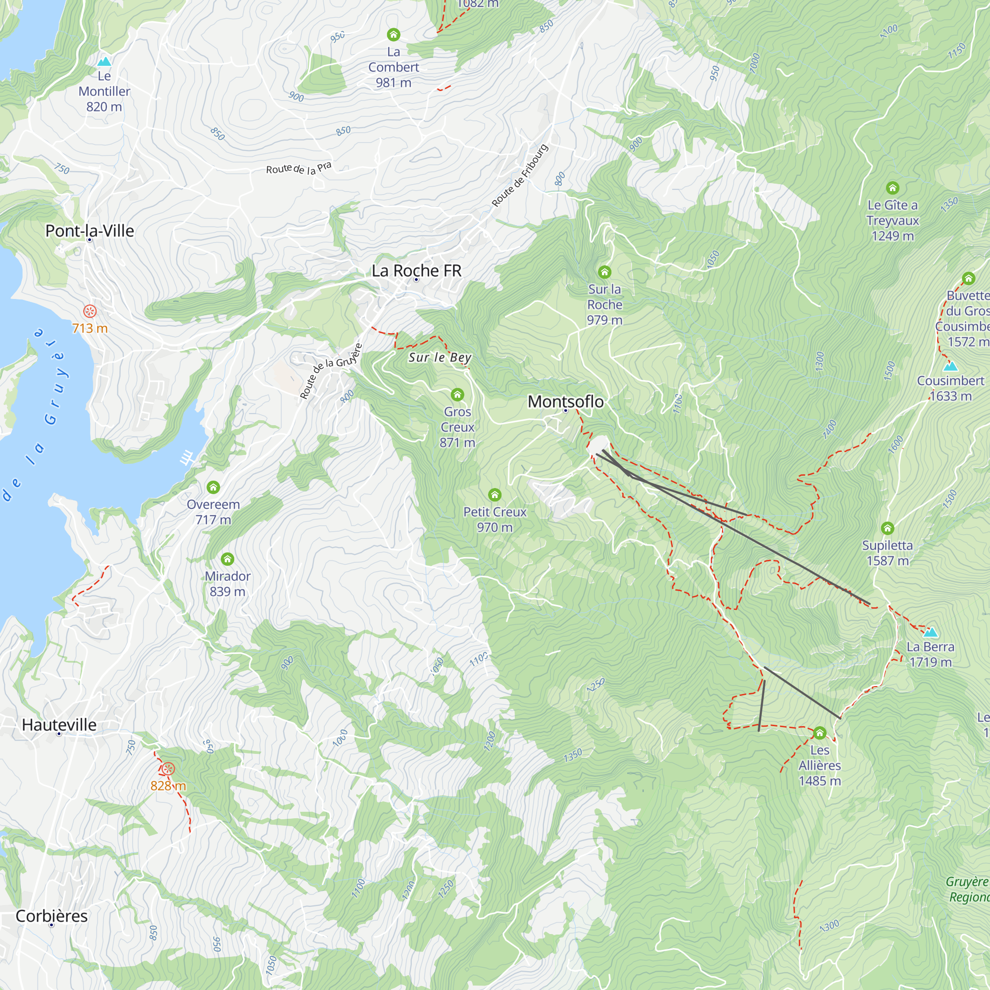 Petit Creux map