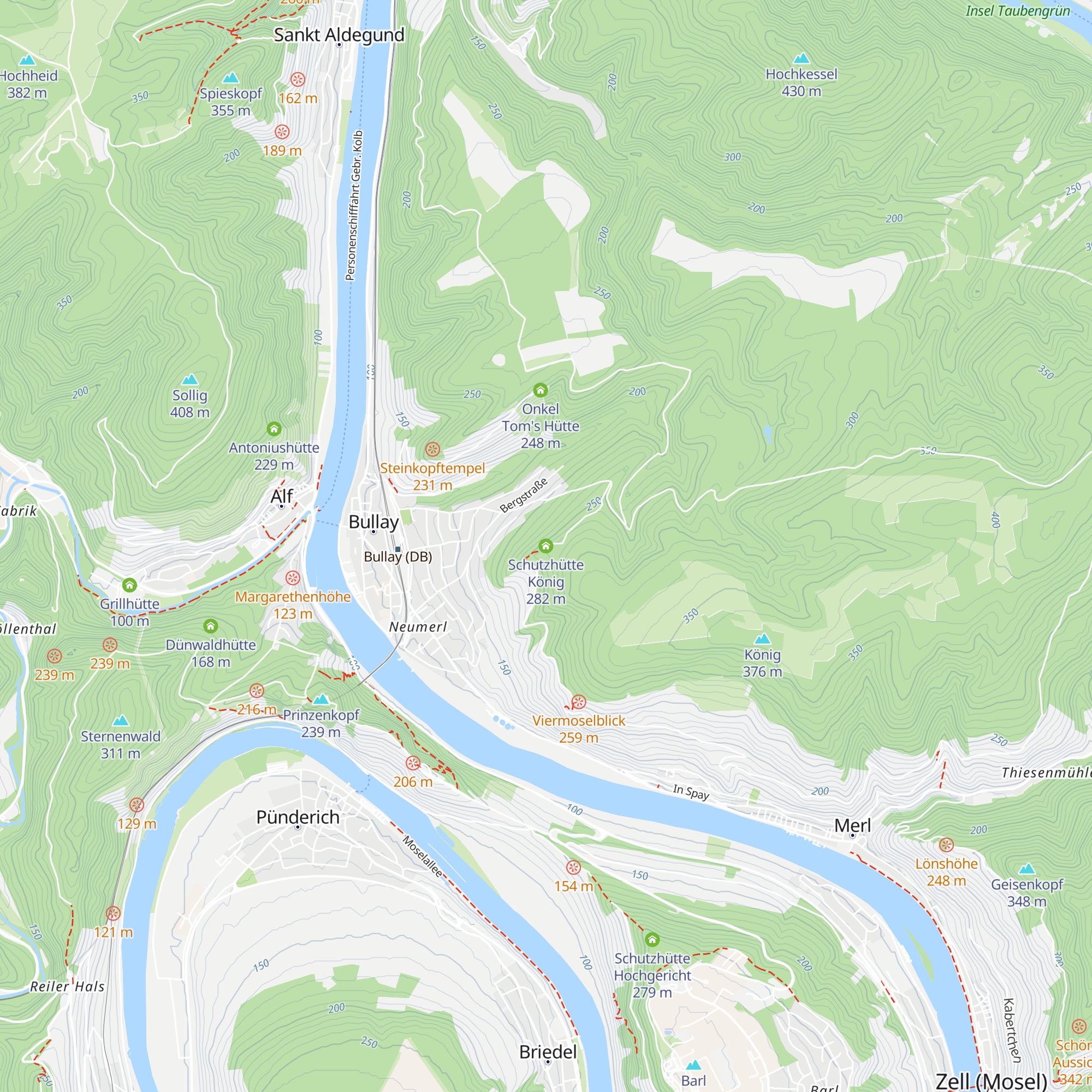 Schutzhütte König map
