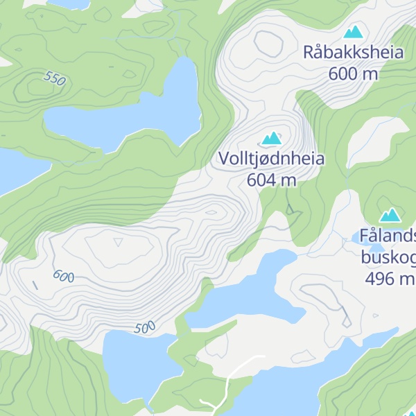 Map of Suleskarnuten