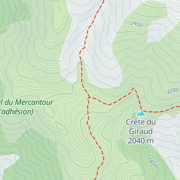 Map of Vacherie de Rimplas