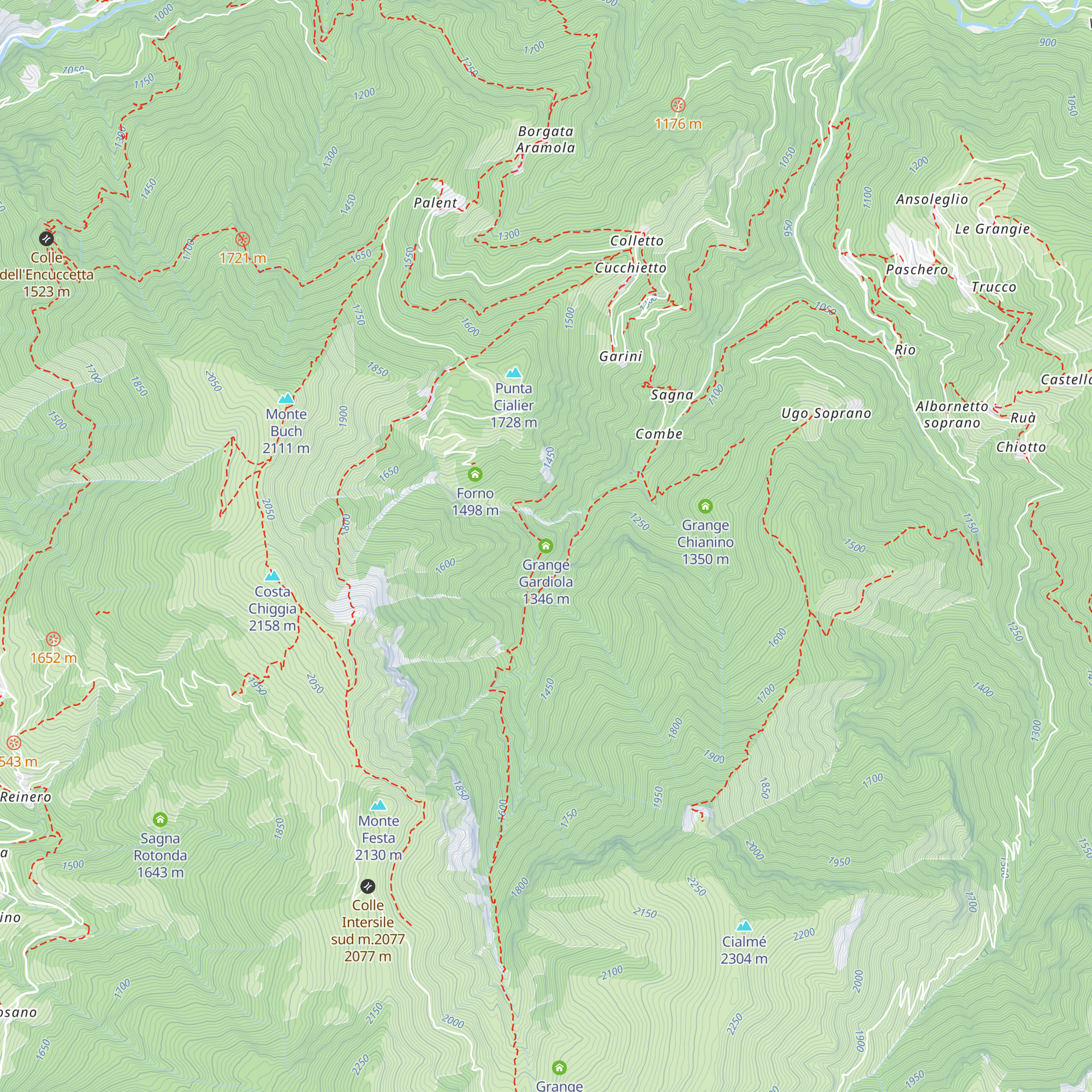 Grange Gardiola map
