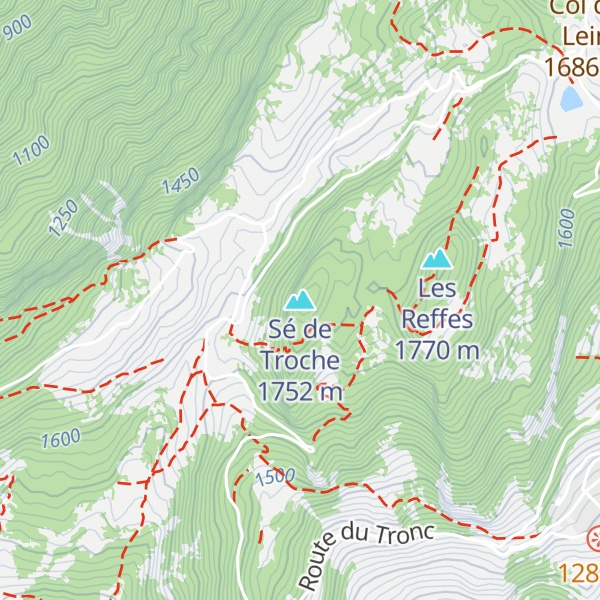 Map of Sé de Troche