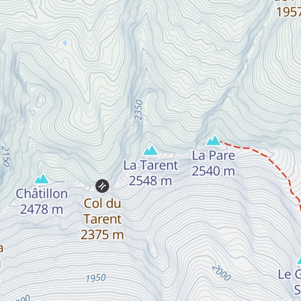 Map of La Tarent