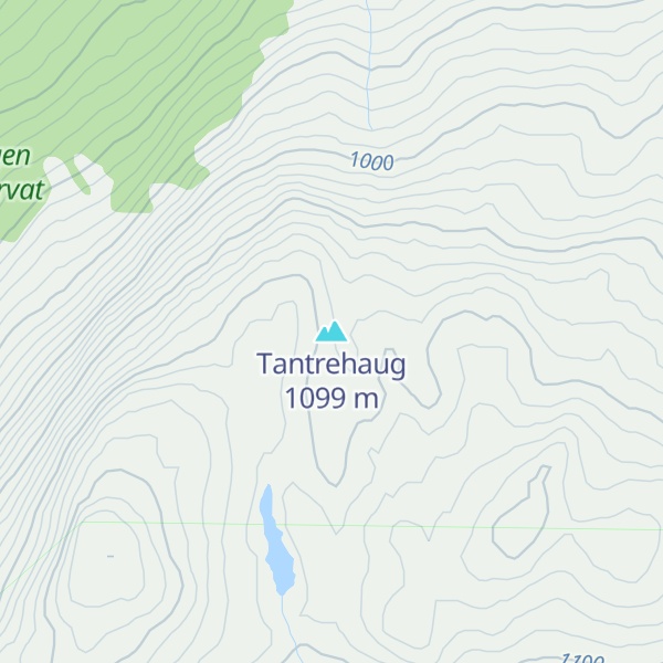 Map of Tantrehaug