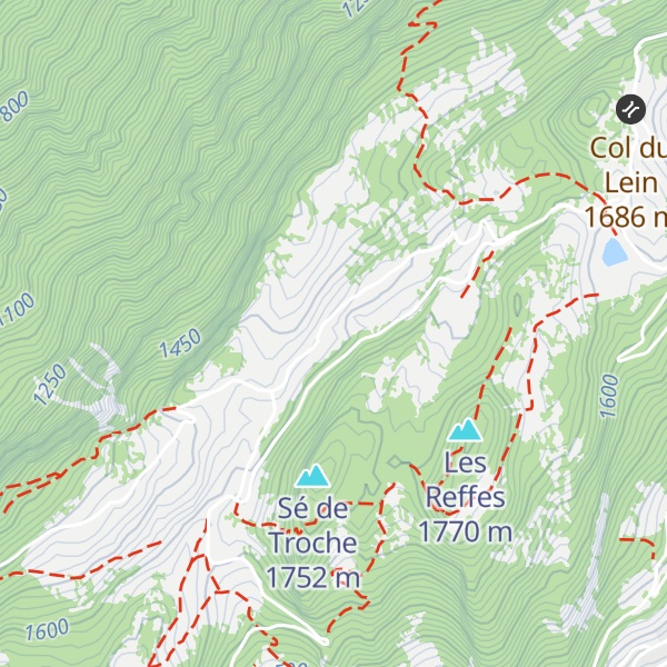 Map of Buvette de l’Alpage du Tronc