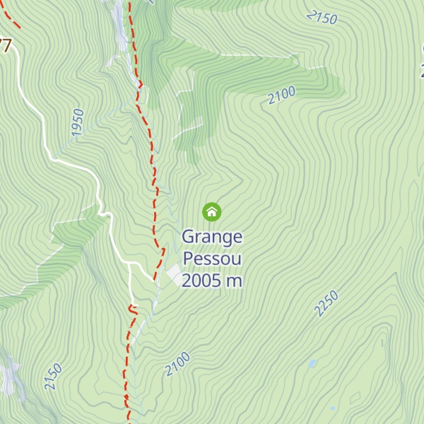 Map of Grange Pessou