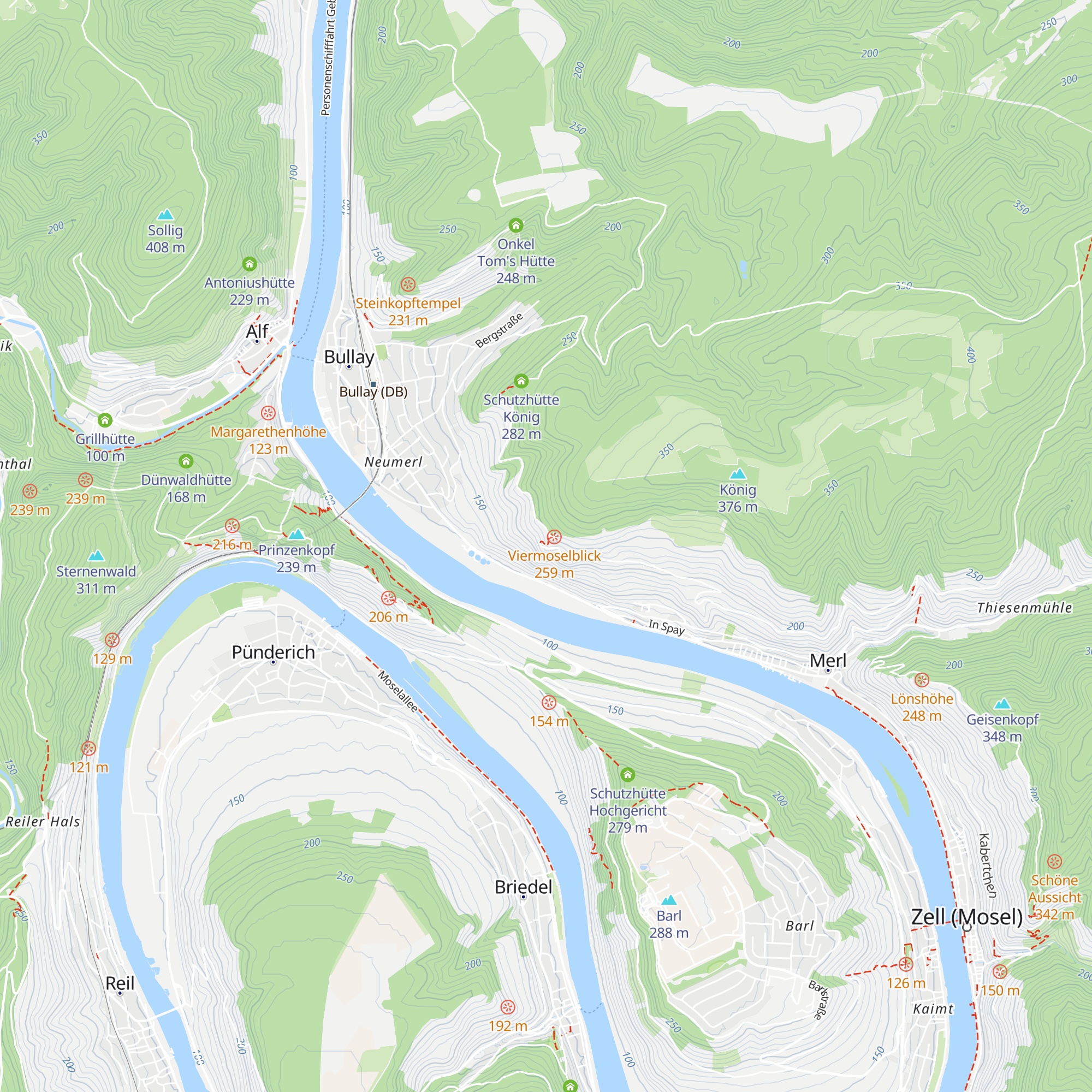 Königshütte map
