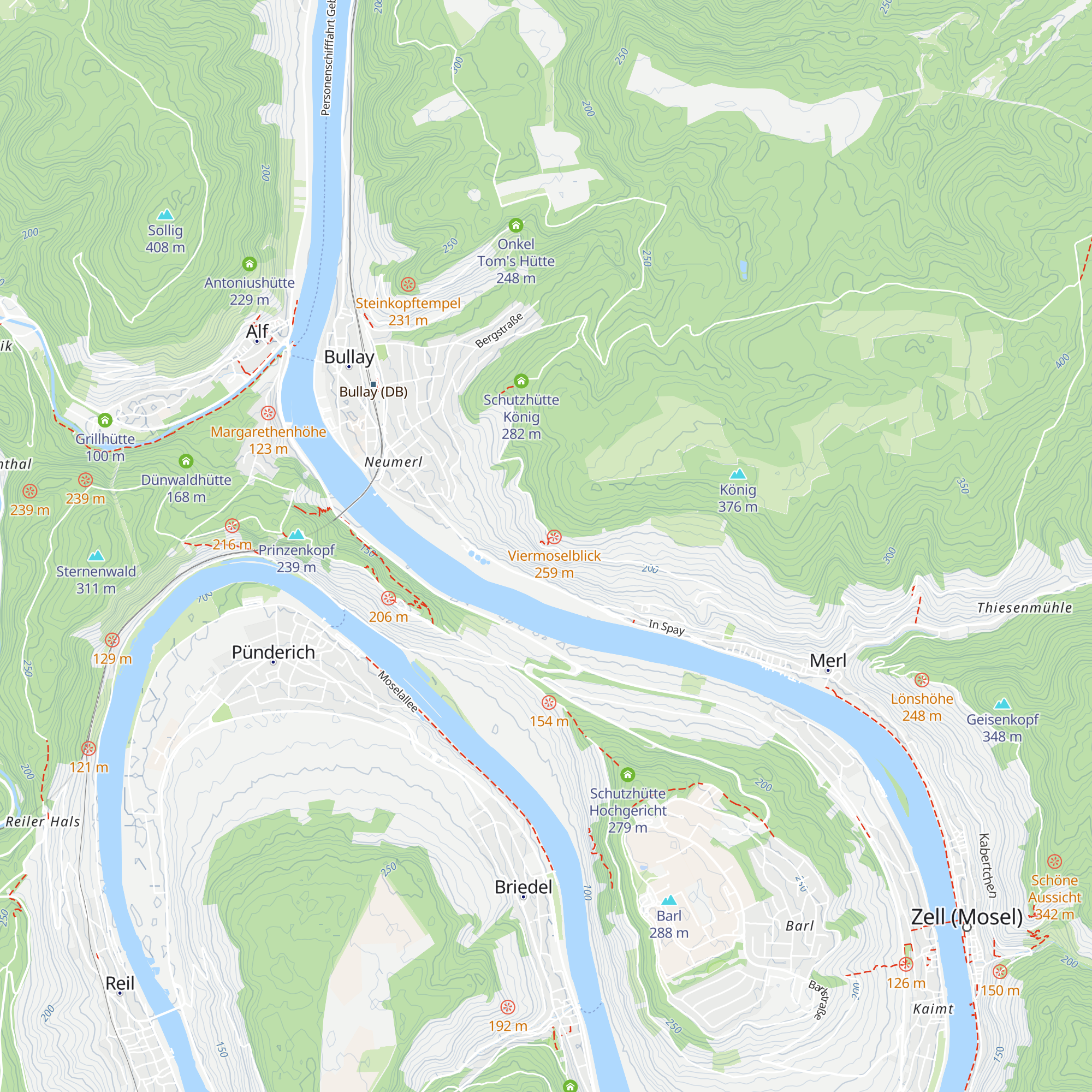 Königshütte map