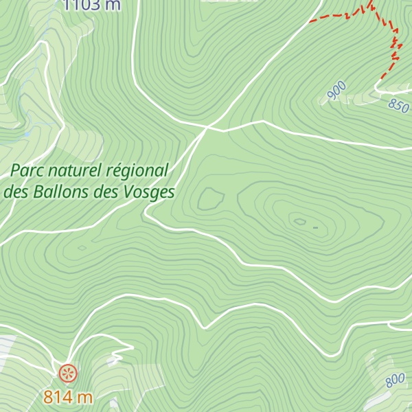 Map of Chalet St-Hubert
