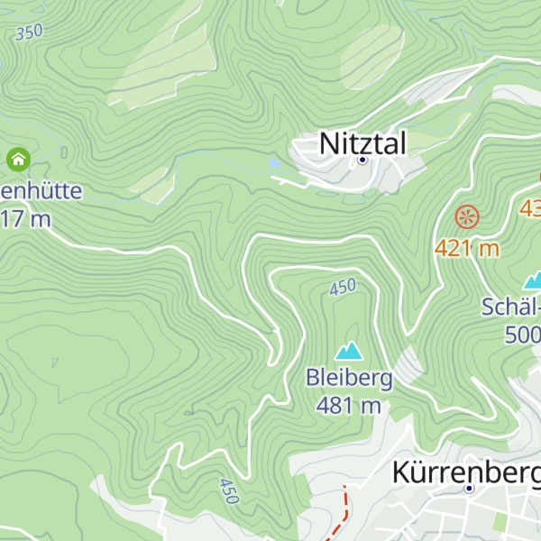 Map of Bleiberghütte