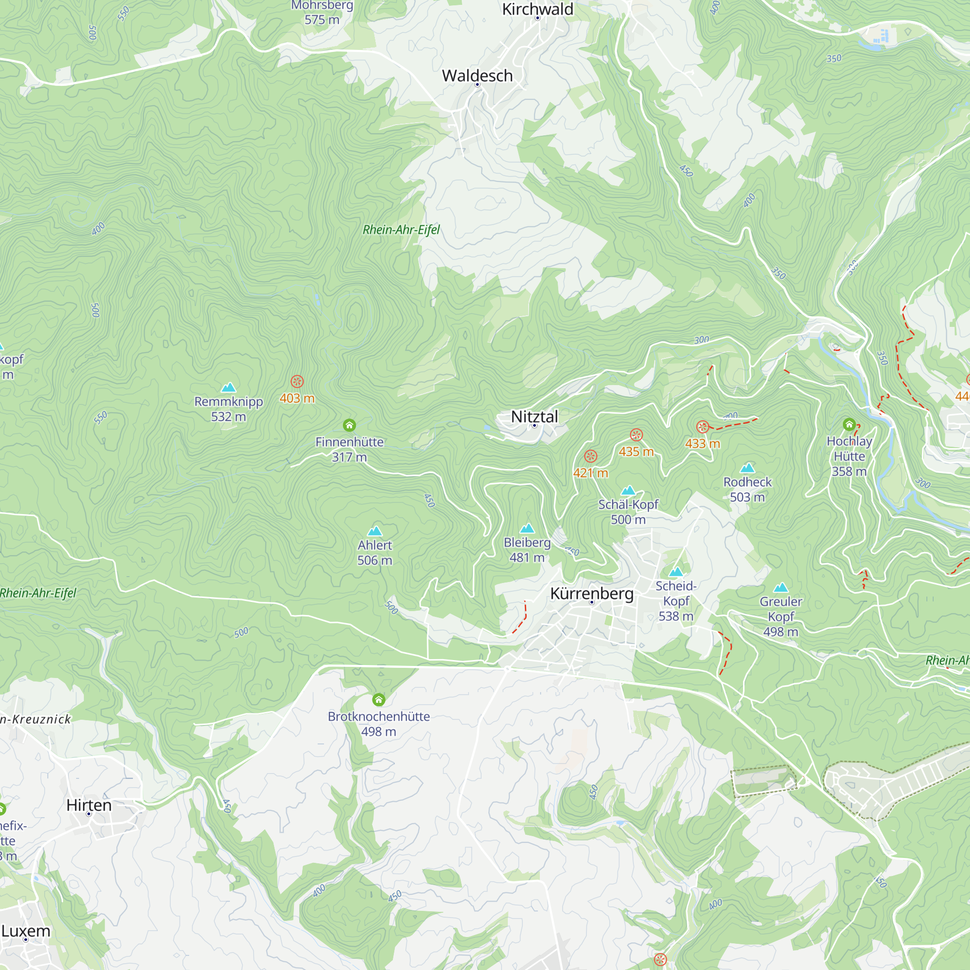 Bleiberghütte map