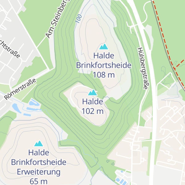 Map of Halde