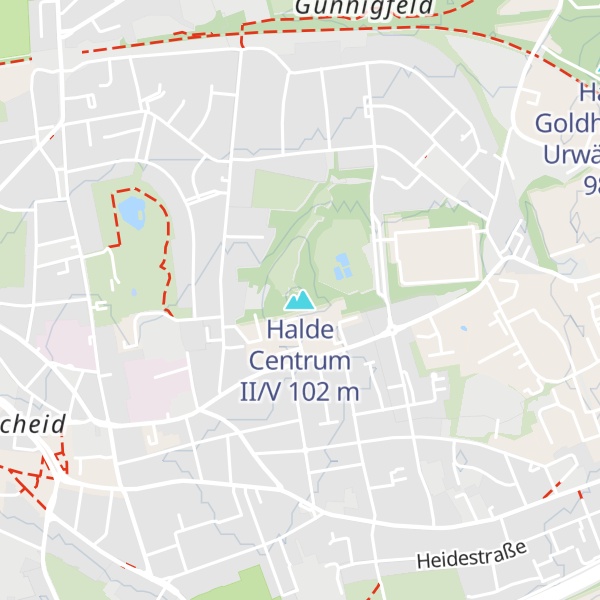 Map of Halde Centrum II/V