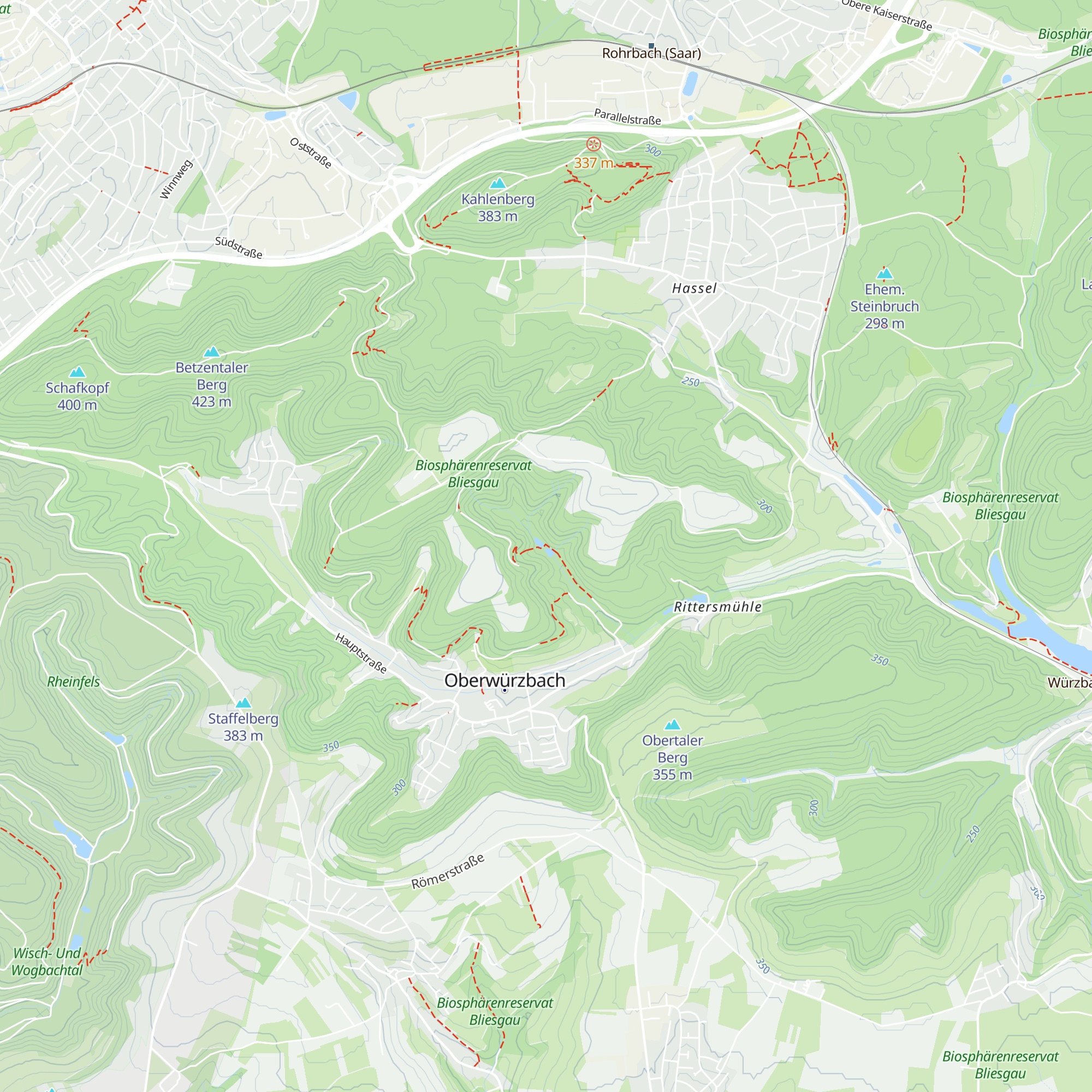 Anglerhütte map