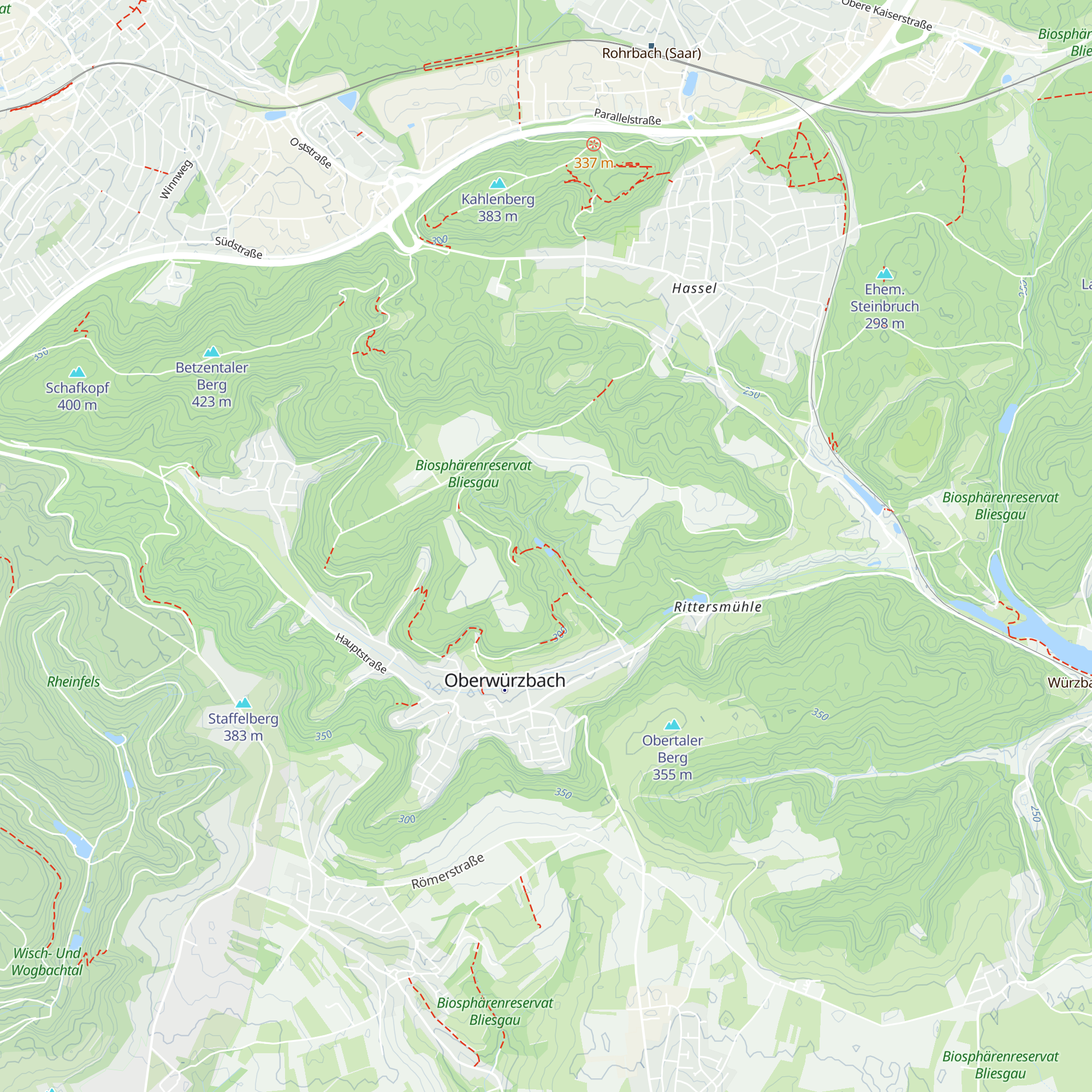 Anglerhütte map