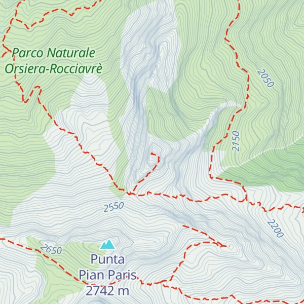 Map of Punta il Villano
