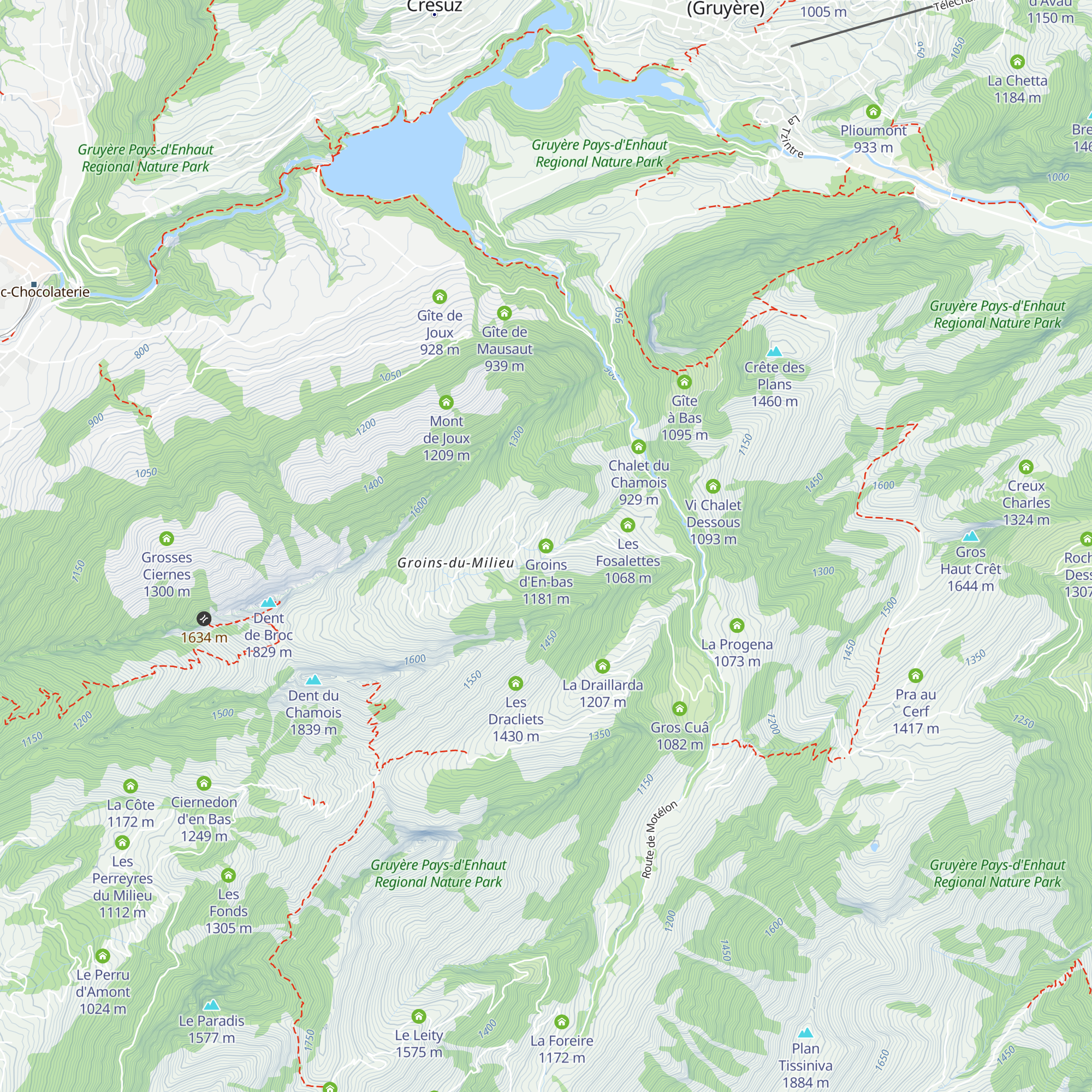Groins d'En-bas map