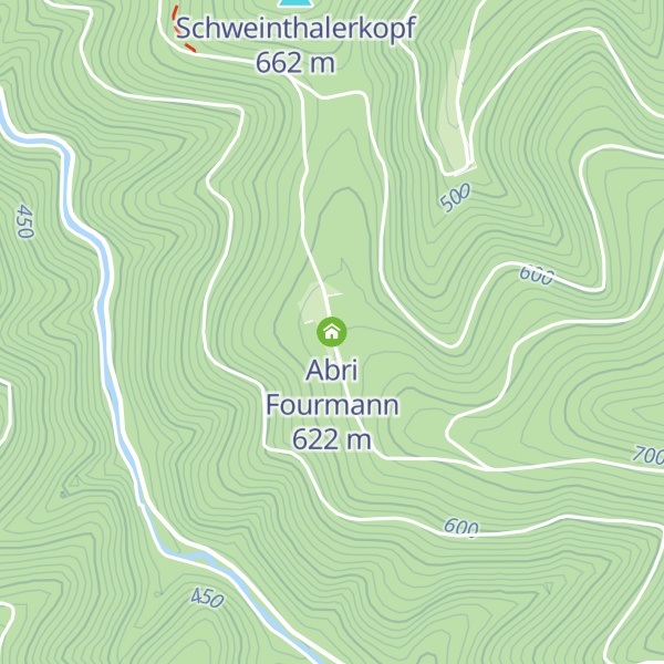 Map of Abri Fourmann