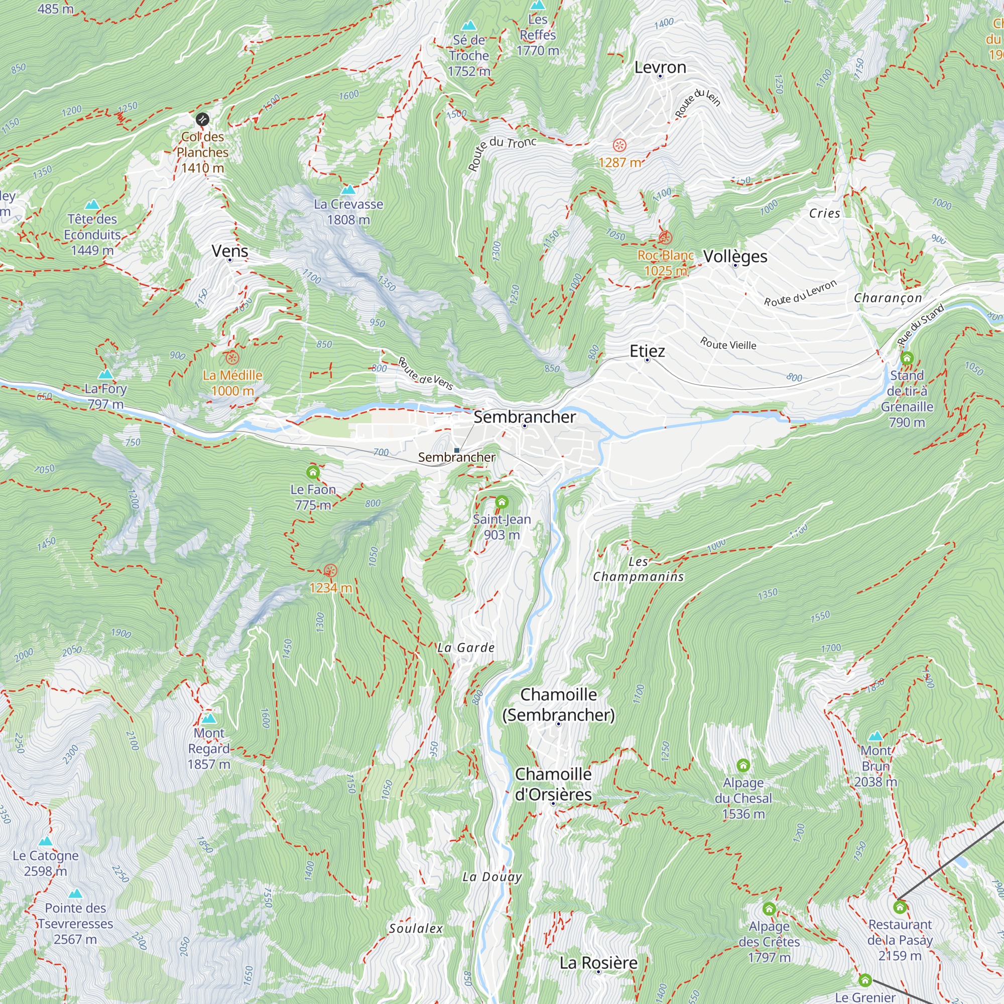 Saint-Jean map