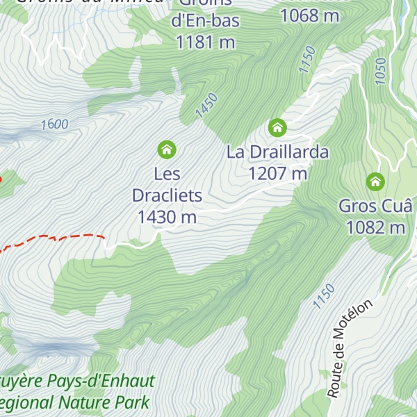 Map of Les Plans